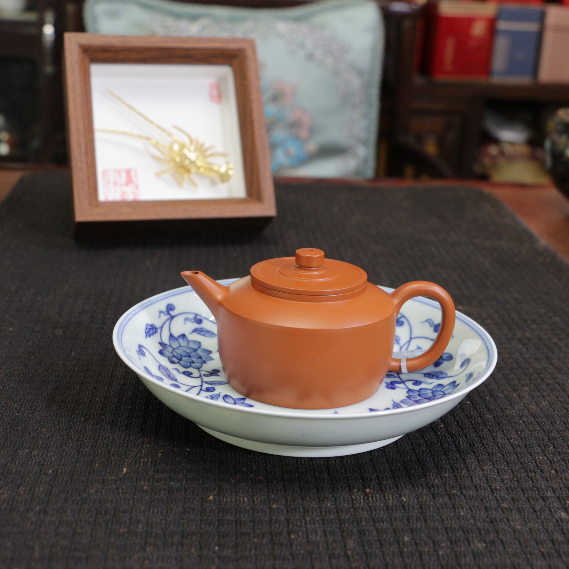 《德中壶》100毫升鸡蛋黄土水全手工制作 晓斌