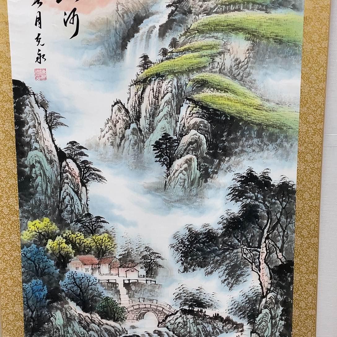 国画老师手笔手绘作品N