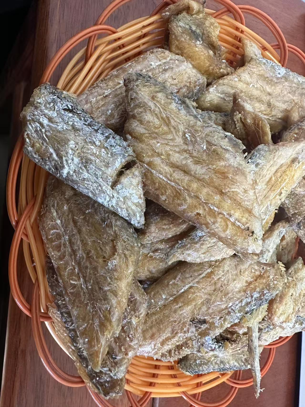 香酥带鱼块即食小鱼干香酥可口