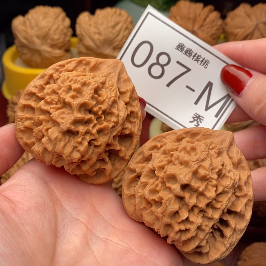 文玩核桃把件官帽52