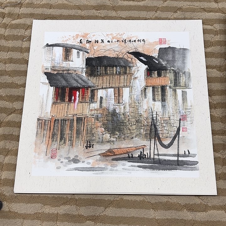 国画悦*花鸟的翅膀和翅膀是50.50