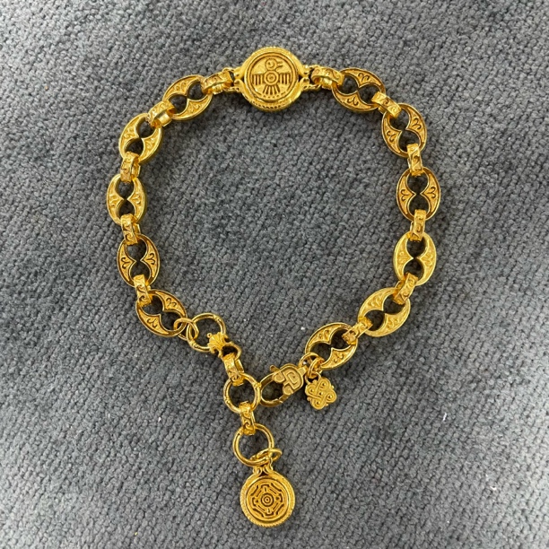 足金999  太阳神鸟手工手链 下单即锁价 不支持退换