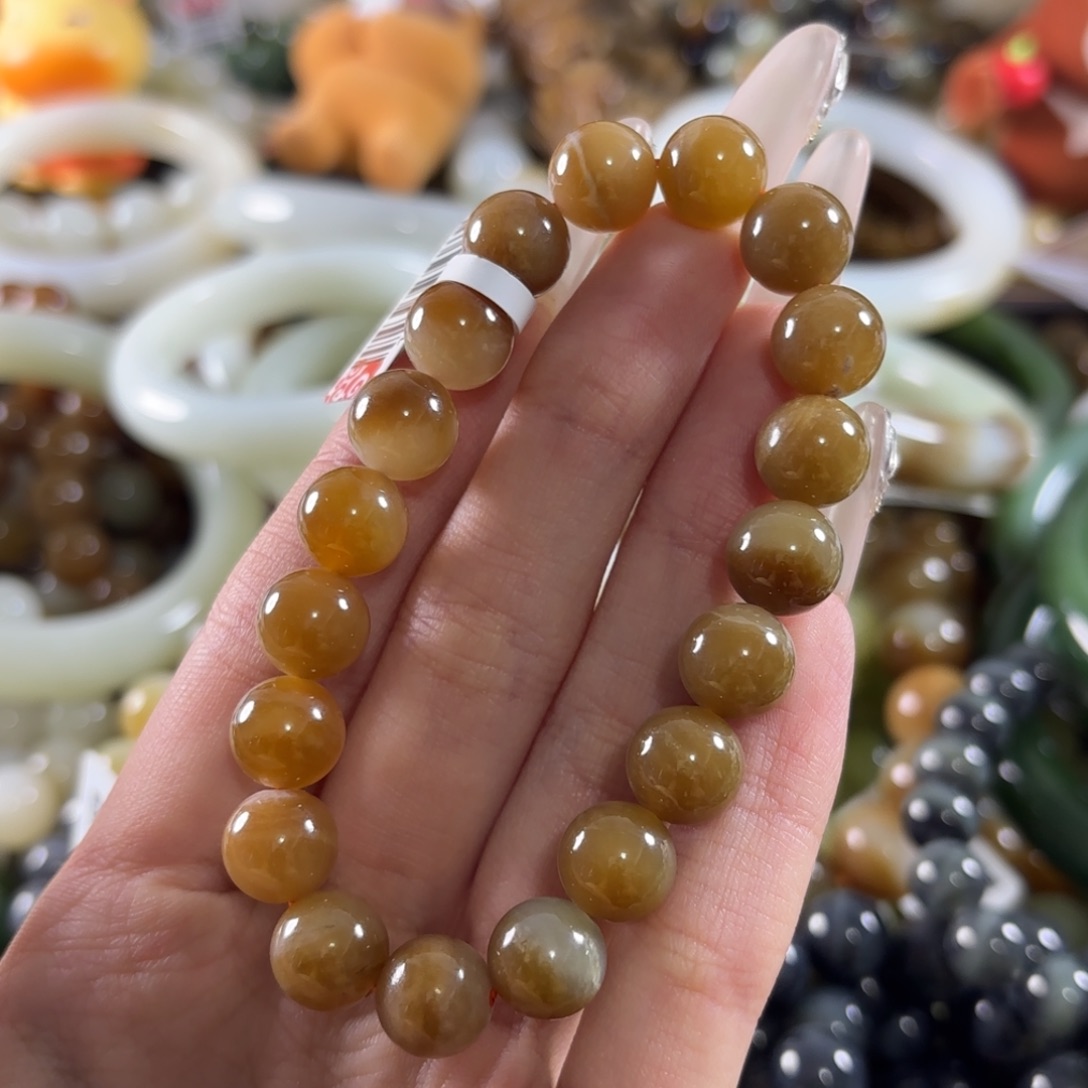 和田玉未镶嵌手链184