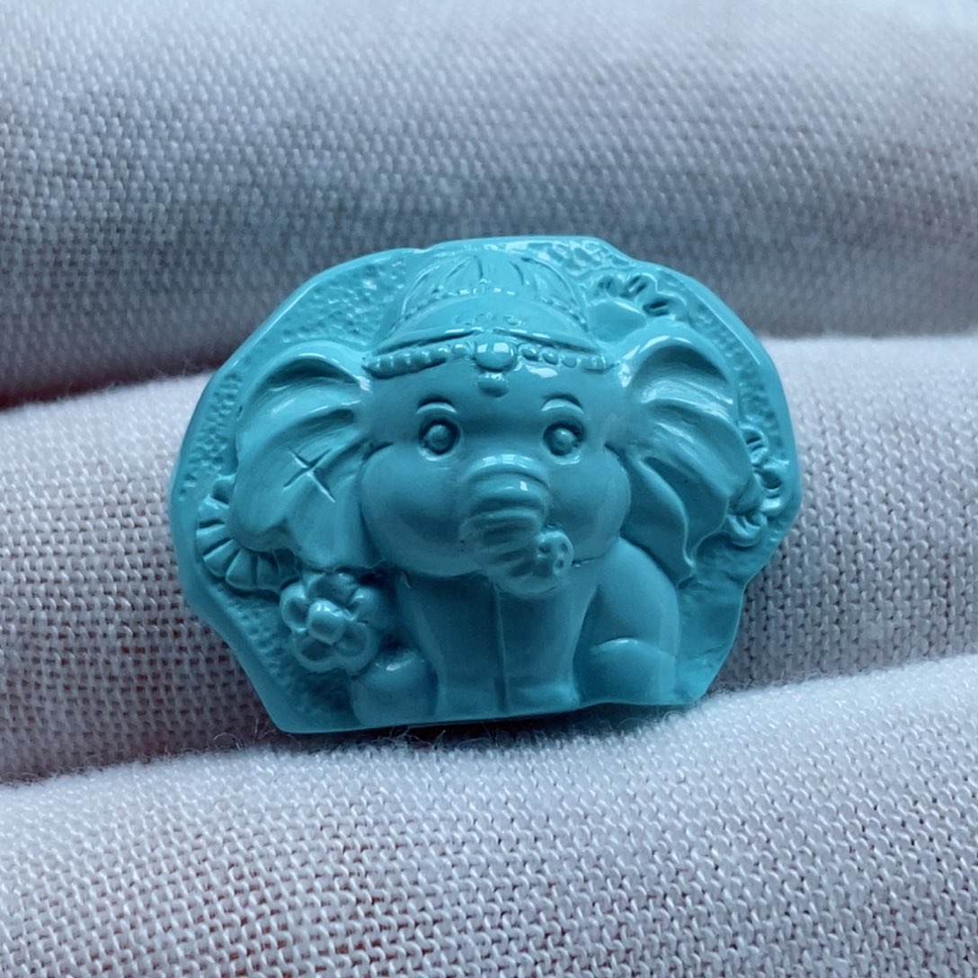 绿松石珠宝奇石未镶嵌