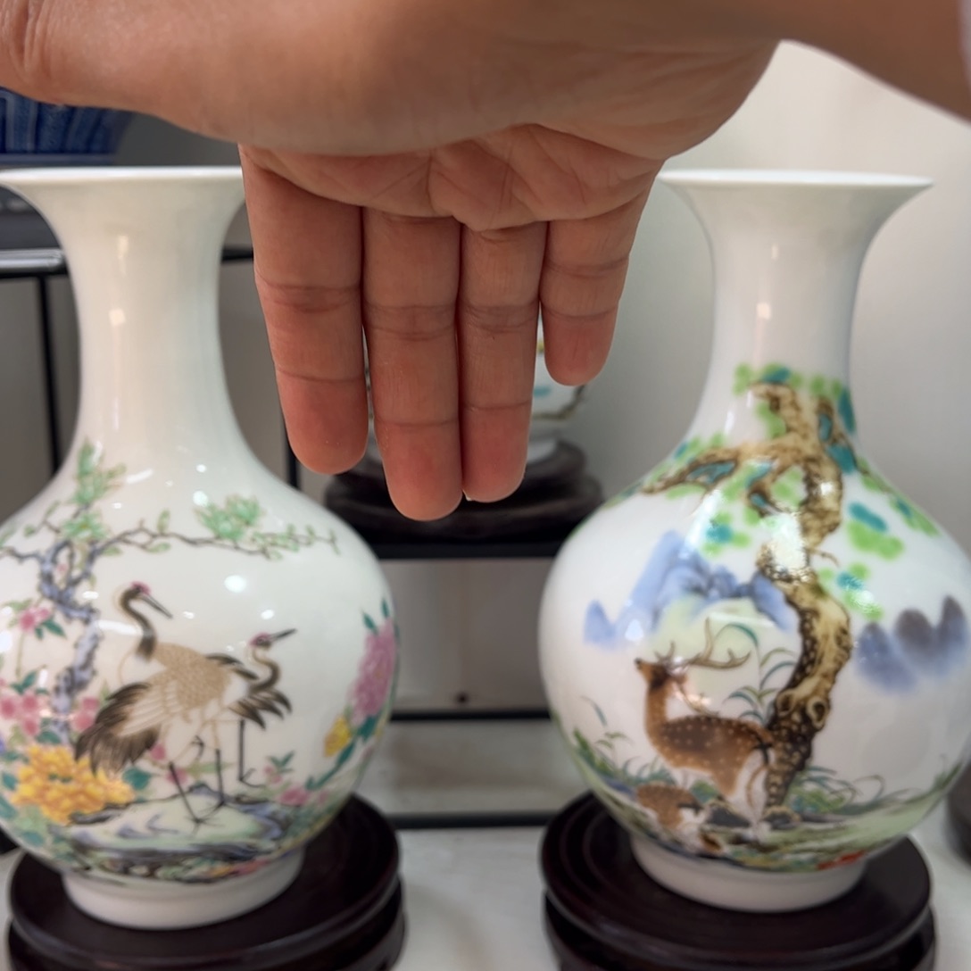 景德镇陶瓷花瓶摆件