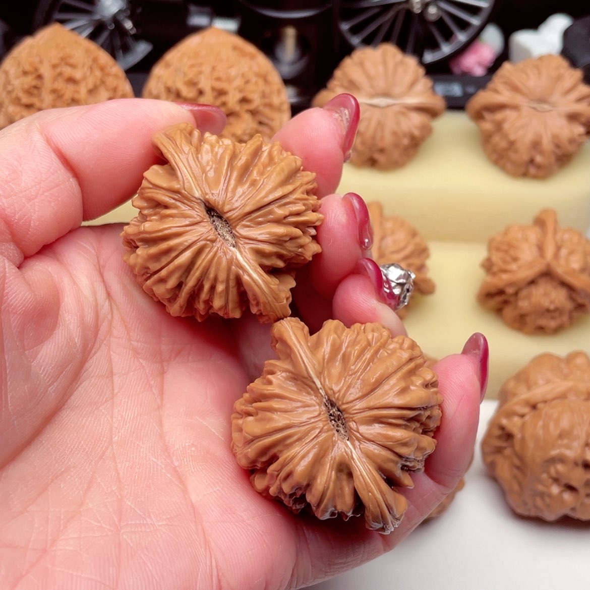 【闪购商品】吊坠桃核平谷四座楼42尺已打底180号