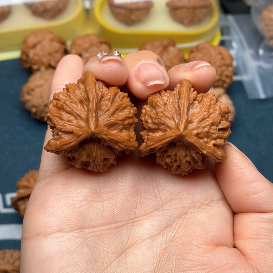 吊坠文玩核桃盘山35 36