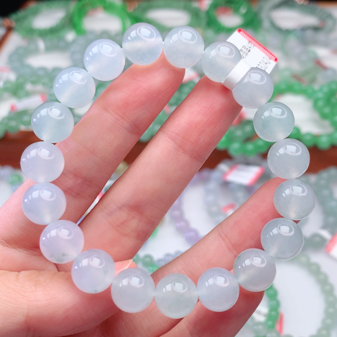 翡翠手链未镶嵌翡翠10mm