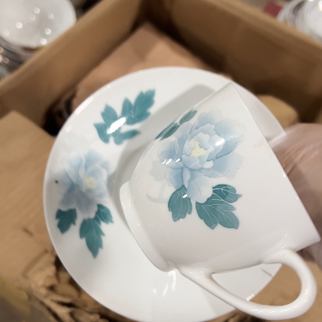 牡***丹醴陵瓷直播供货基地