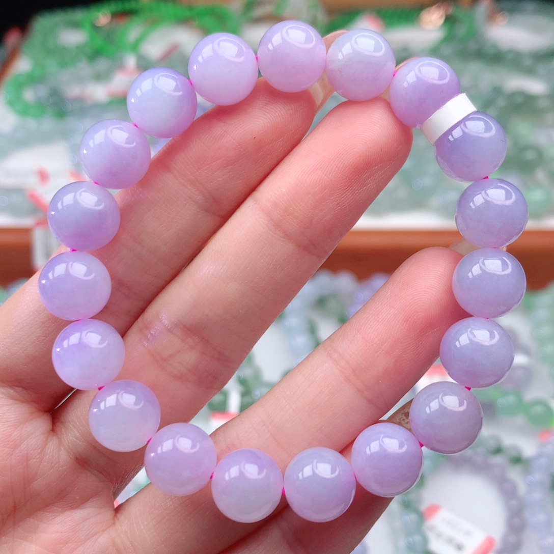 翡翠手链未镶嵌翡翠10mm