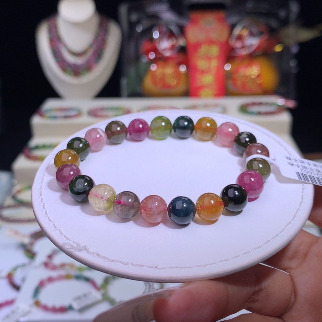 碧玺手链未镶嵌碧玺