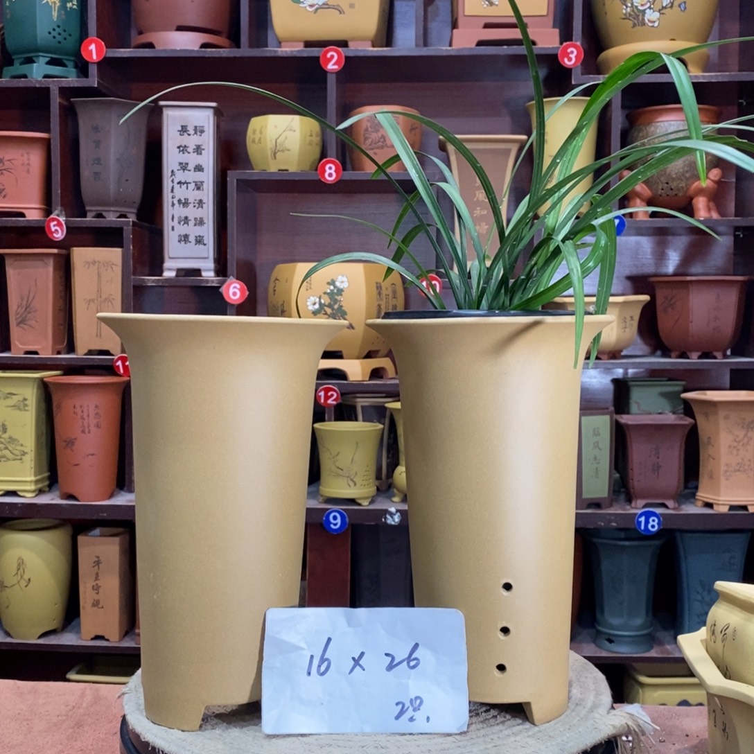 紫砂艺术紫砂花盆