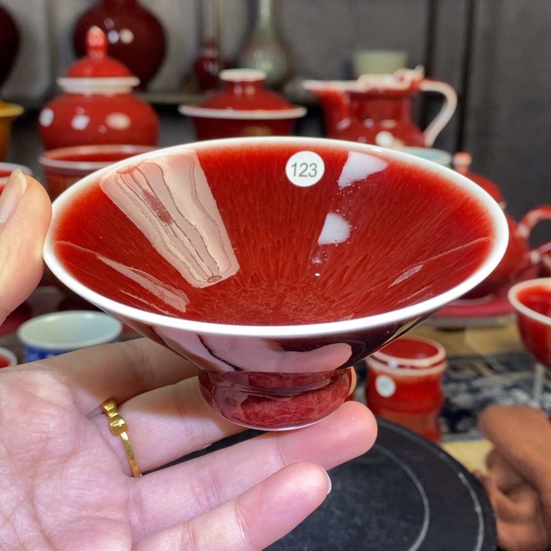 【闪购商品】景德镇名陶坊原矿郎红123号