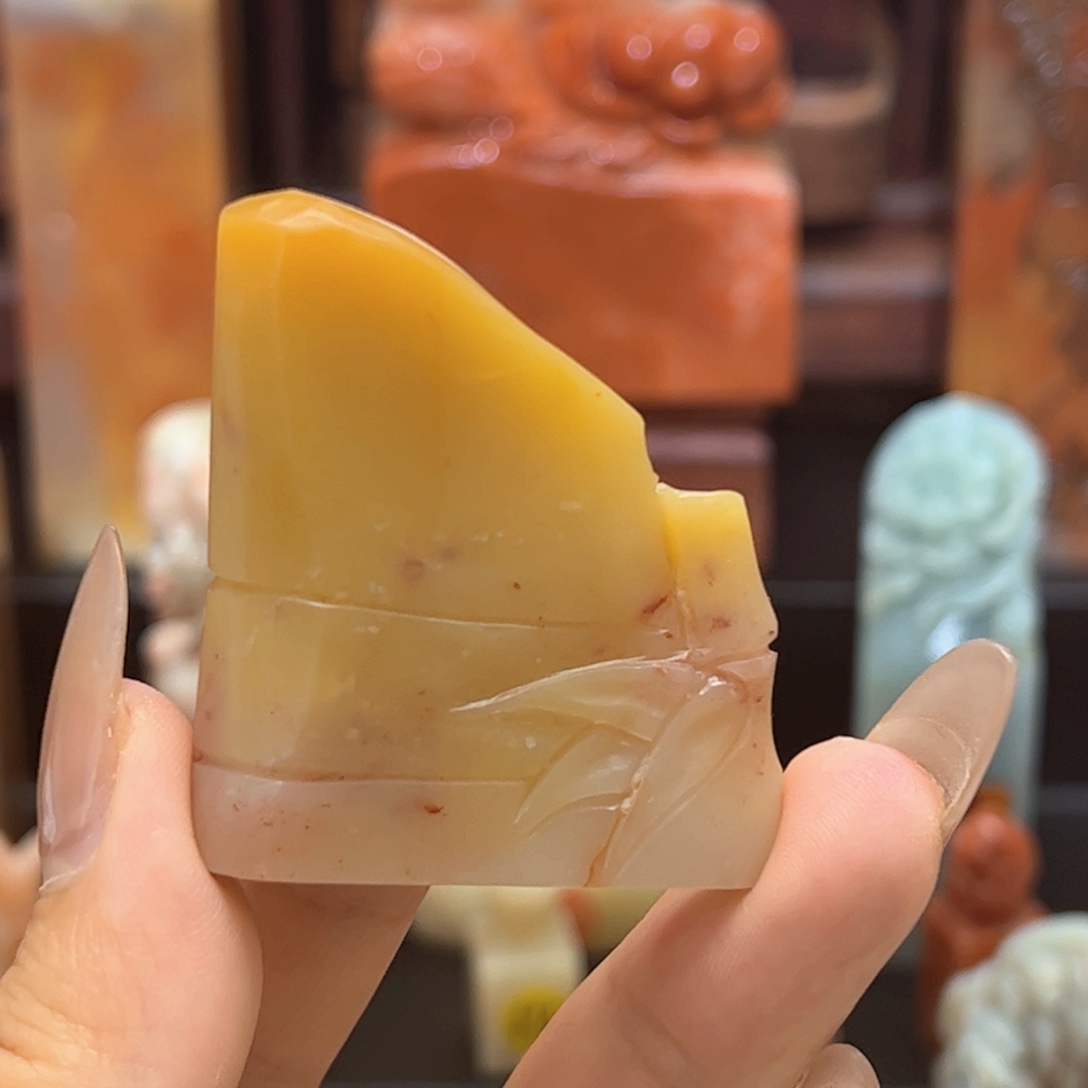 昌化石印石手工制作
