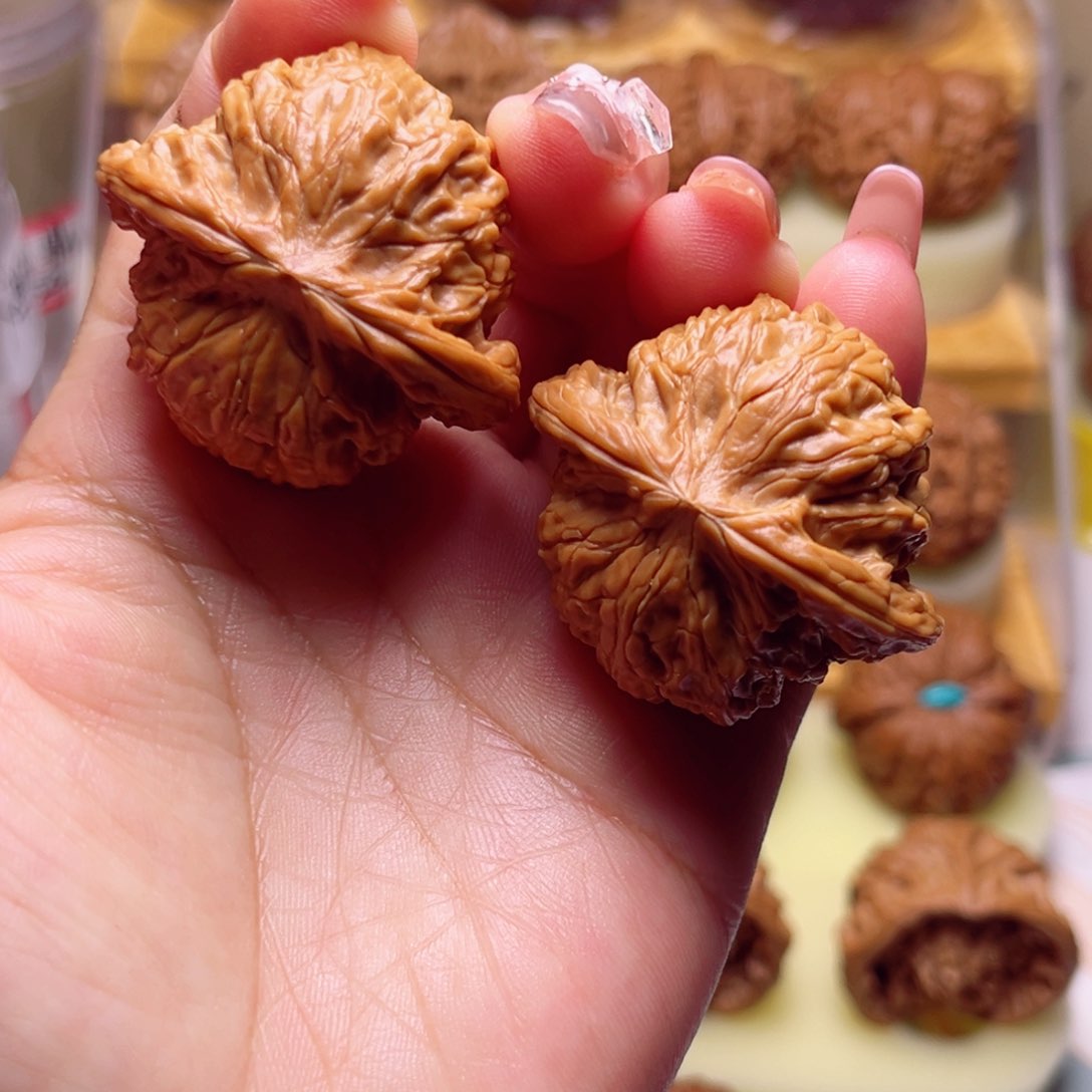 文玩核桃吊坠41➕磨盘