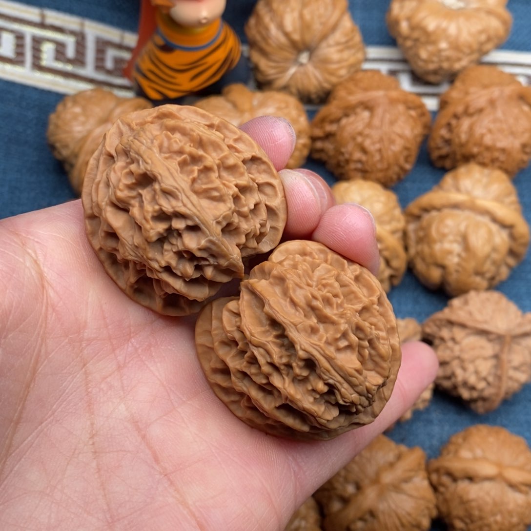 文玩核桃把件b****福37全品苹果