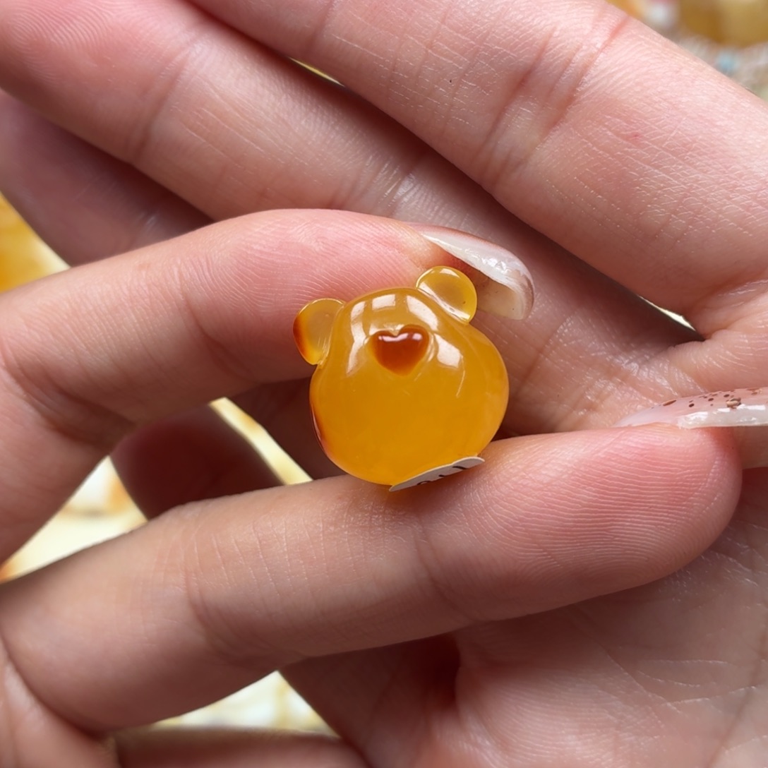 琥珀未镶嵌裸石蜜蜡