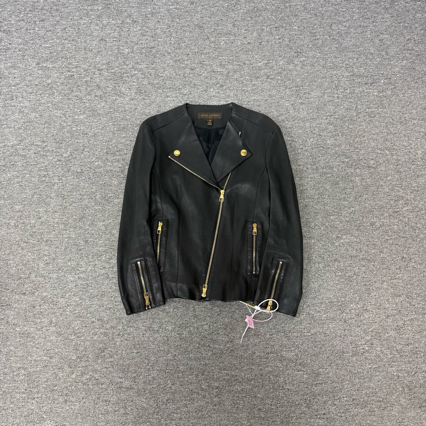 99新 AMIPARIS lv 羊皮皮衣外套