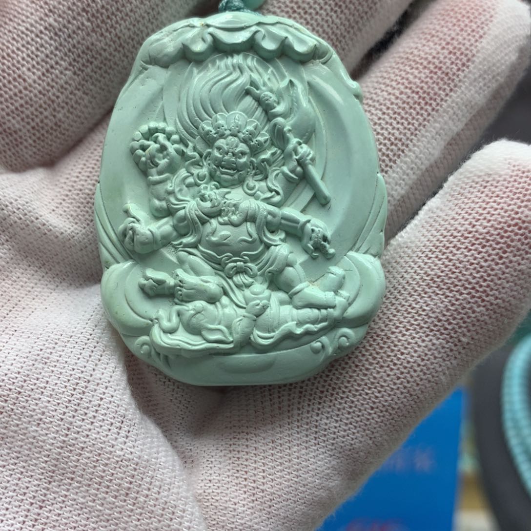 绿松石挂件未镶嵌