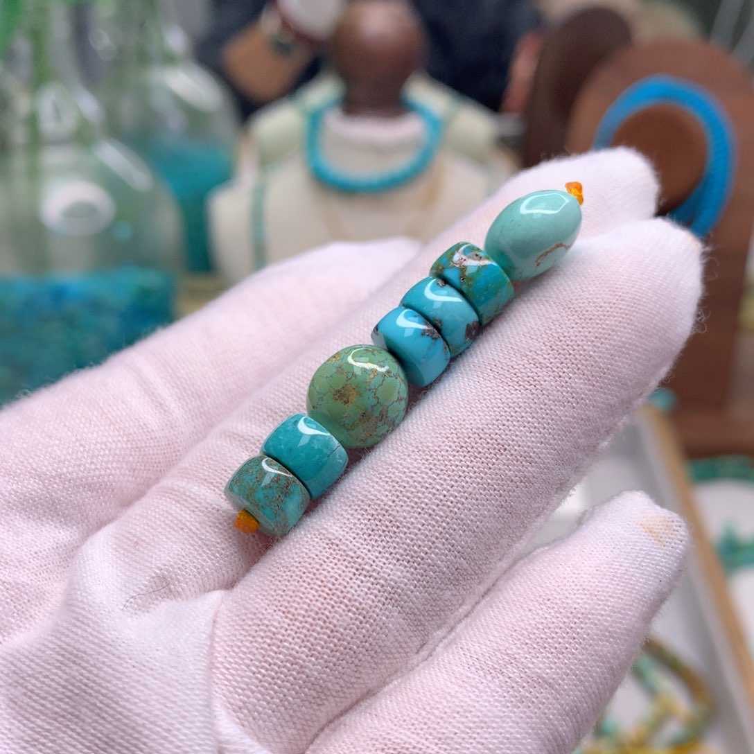 绿松石未镶嵌配饰