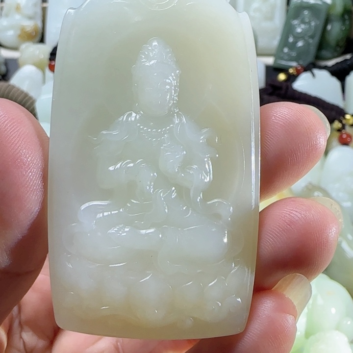 和田玉（糖玉）未镶嵌挂件