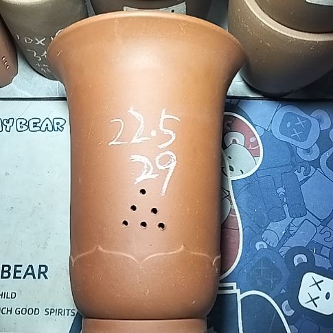 红泥莲花金钟一个