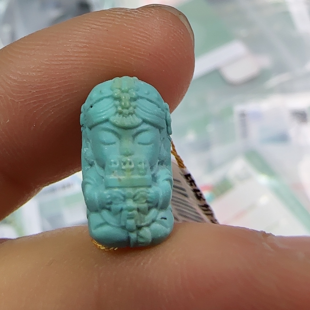 绿松石珠宝半成品未镶嵌