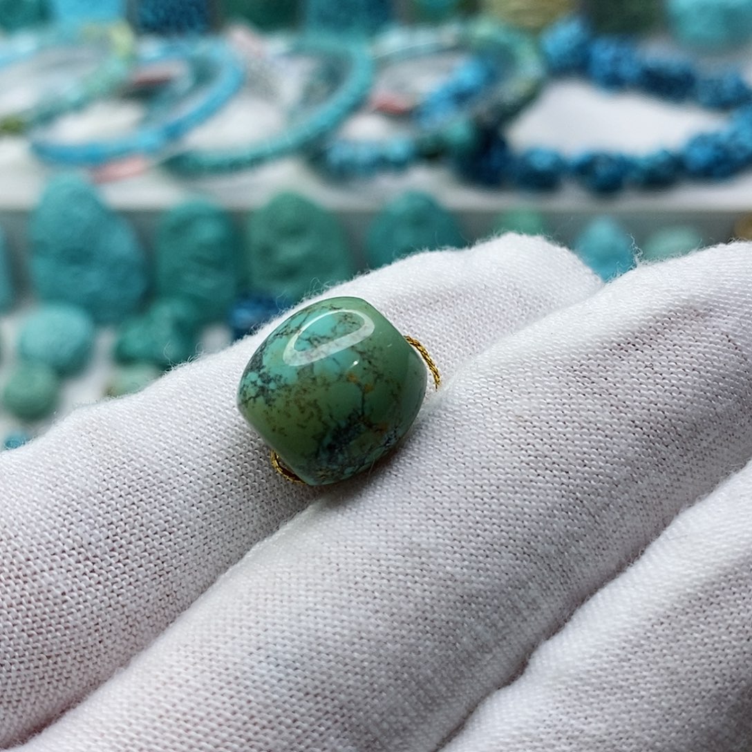 绿松石珠宝奇石未镶嵌