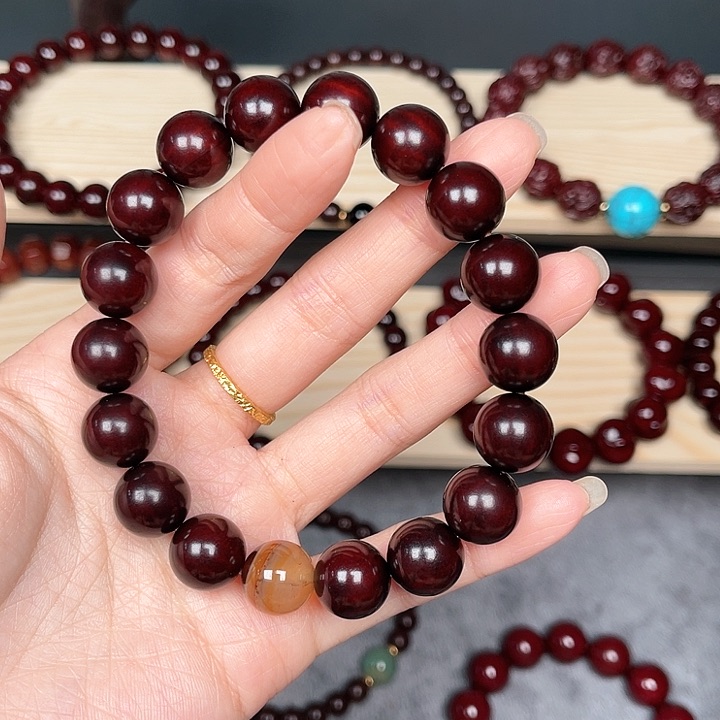 旺**旺猴头手串毕业款正圆光珠12.6