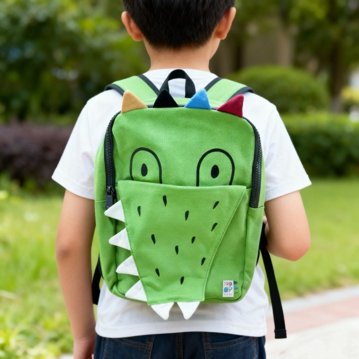 超萌可爱背包卡通恐龙男童女童包便宜外贸潮男恐龙小