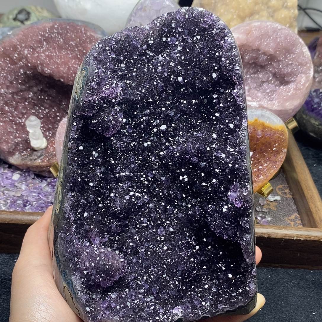 紫晶大型摆件（非配饰）未镶嵌