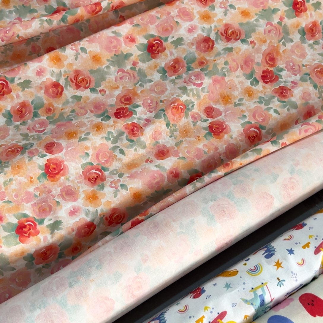 棉一米价纯棉平布1.1米宽果子f