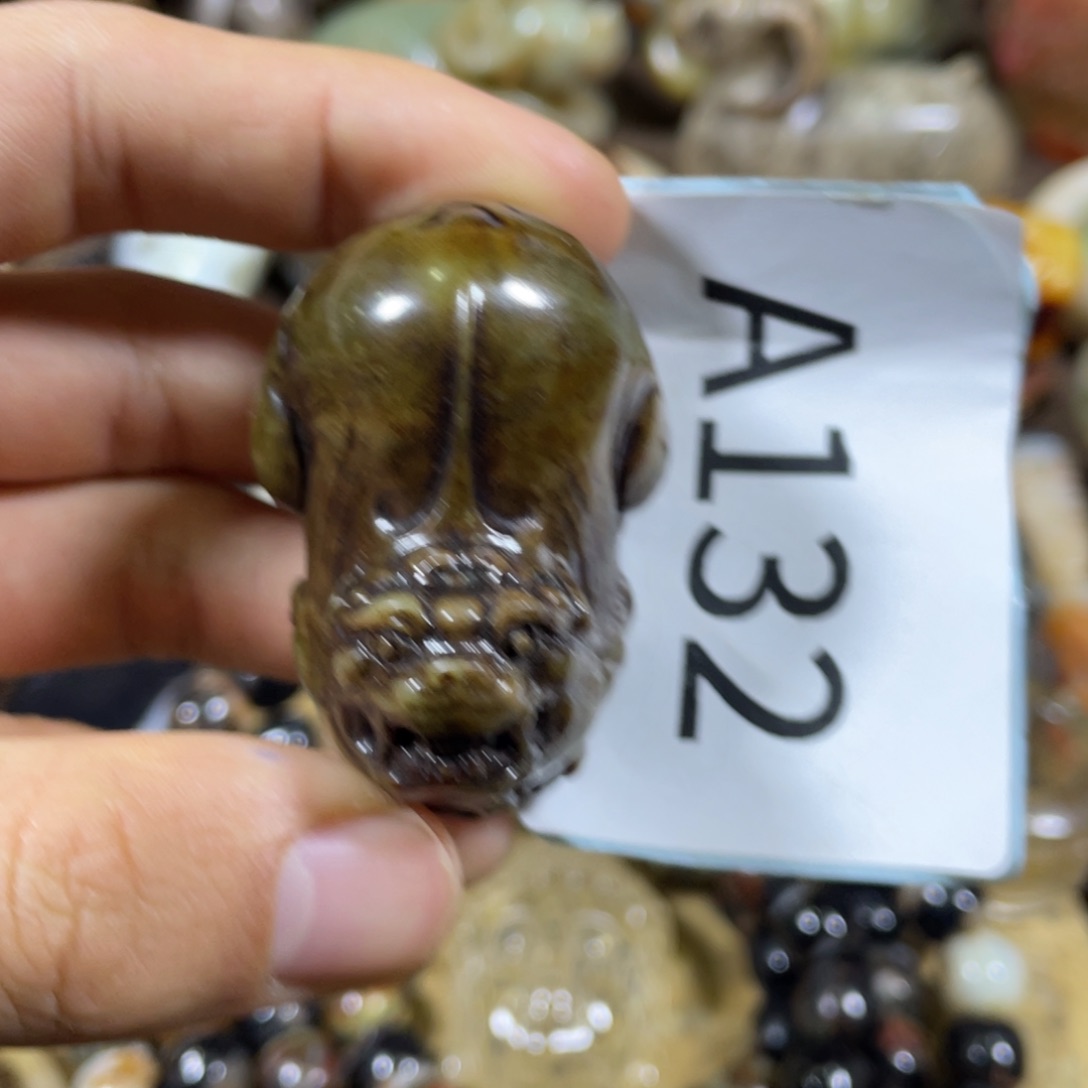 和田玉吊坠(不含链)未镶嵌