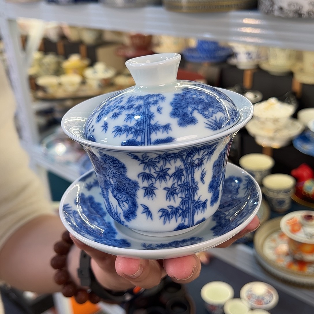 盖碗很漂亮我很喜欢