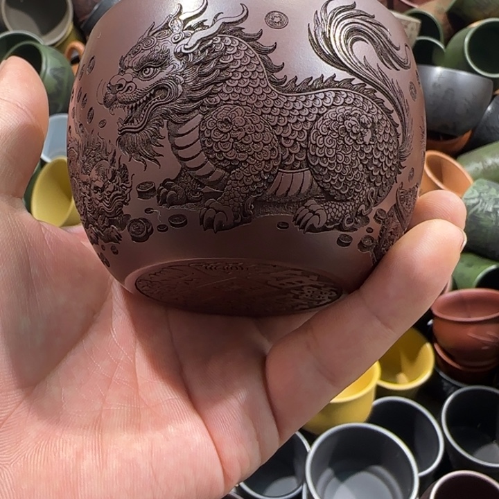 茶杯紫砂全手工制作工艺