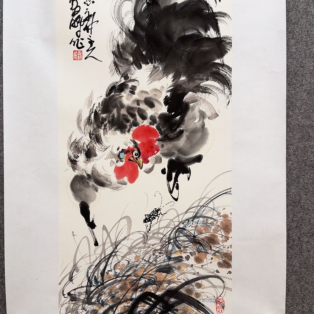 国画娄鹏老师手绘作品