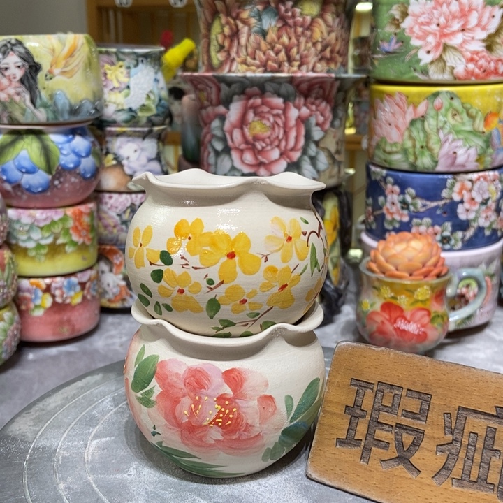 景德镇艺术手绘作品