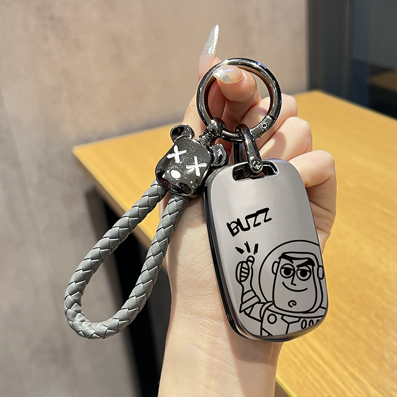 适用宝骏510汽车钥匙套730包310W壳云朵560宝骏悦也TPU钥匙保护套