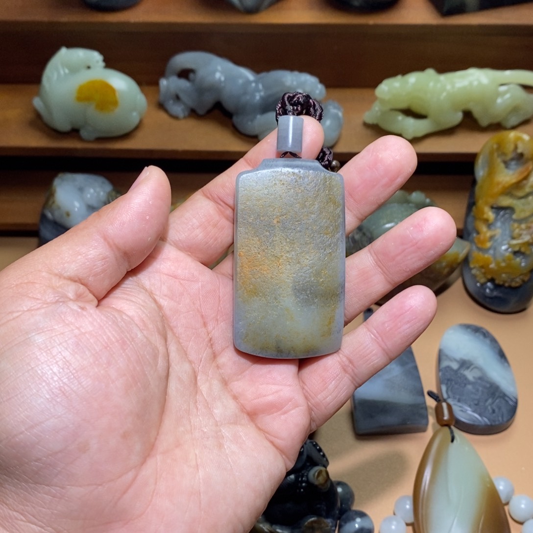 未镶嵌和田玉挂件