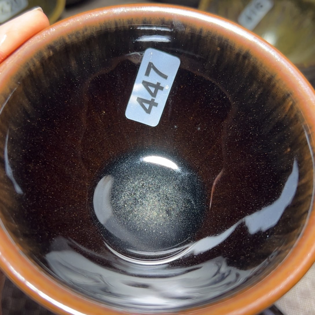 茶盏全手工原矿原釉建盏