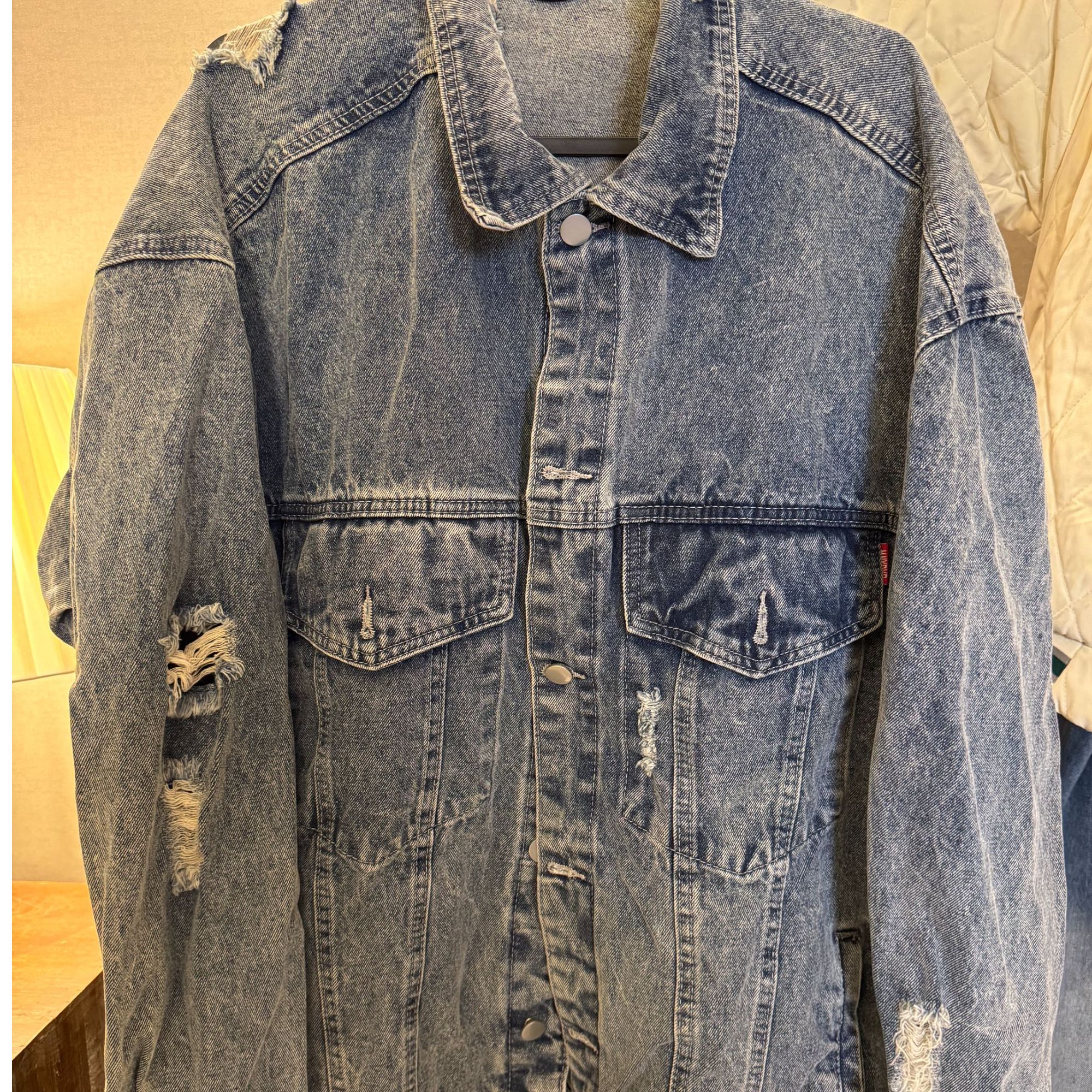 炸潘和豹豹的古着vintag孤品外套