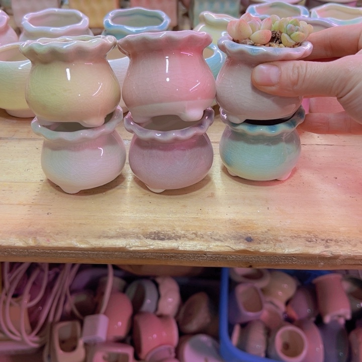 陶瓷花盆当场凑满12包邮