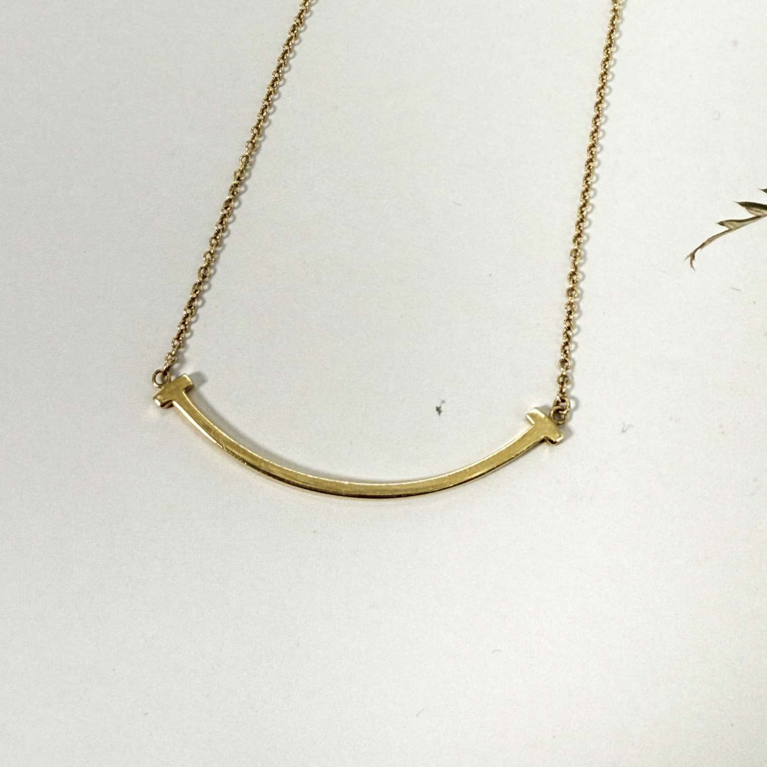 95新 蒂芙尼 安洁利严选微笑系列/SK0125606 项链