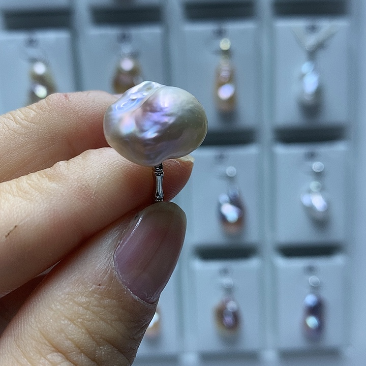 未镶嵌巴洛克淡水珍珠