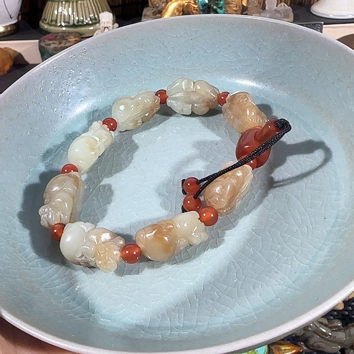 瓷片瓷器摆件创意捡漏开心