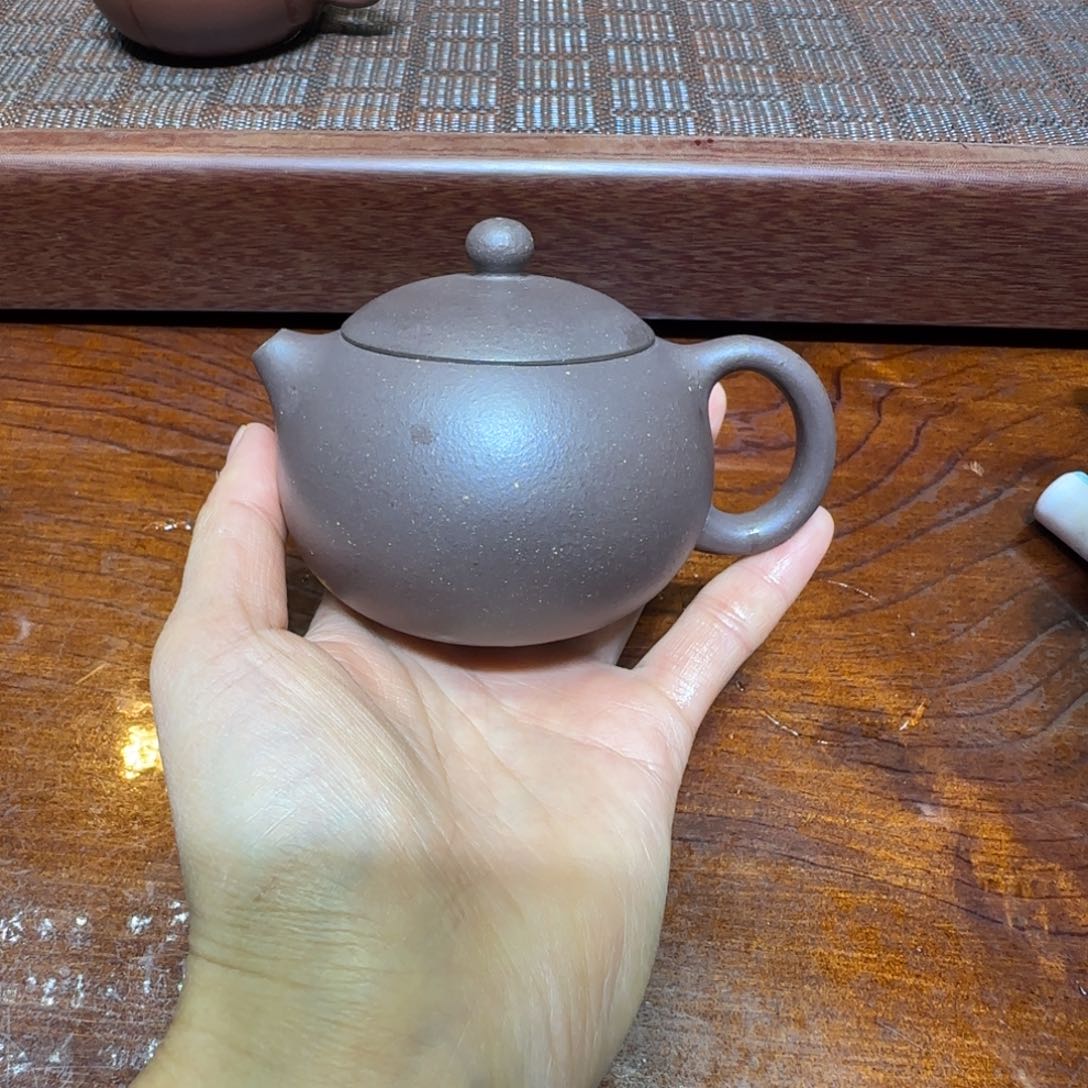 紫砂茶壶大*紫砂壶半手工制作