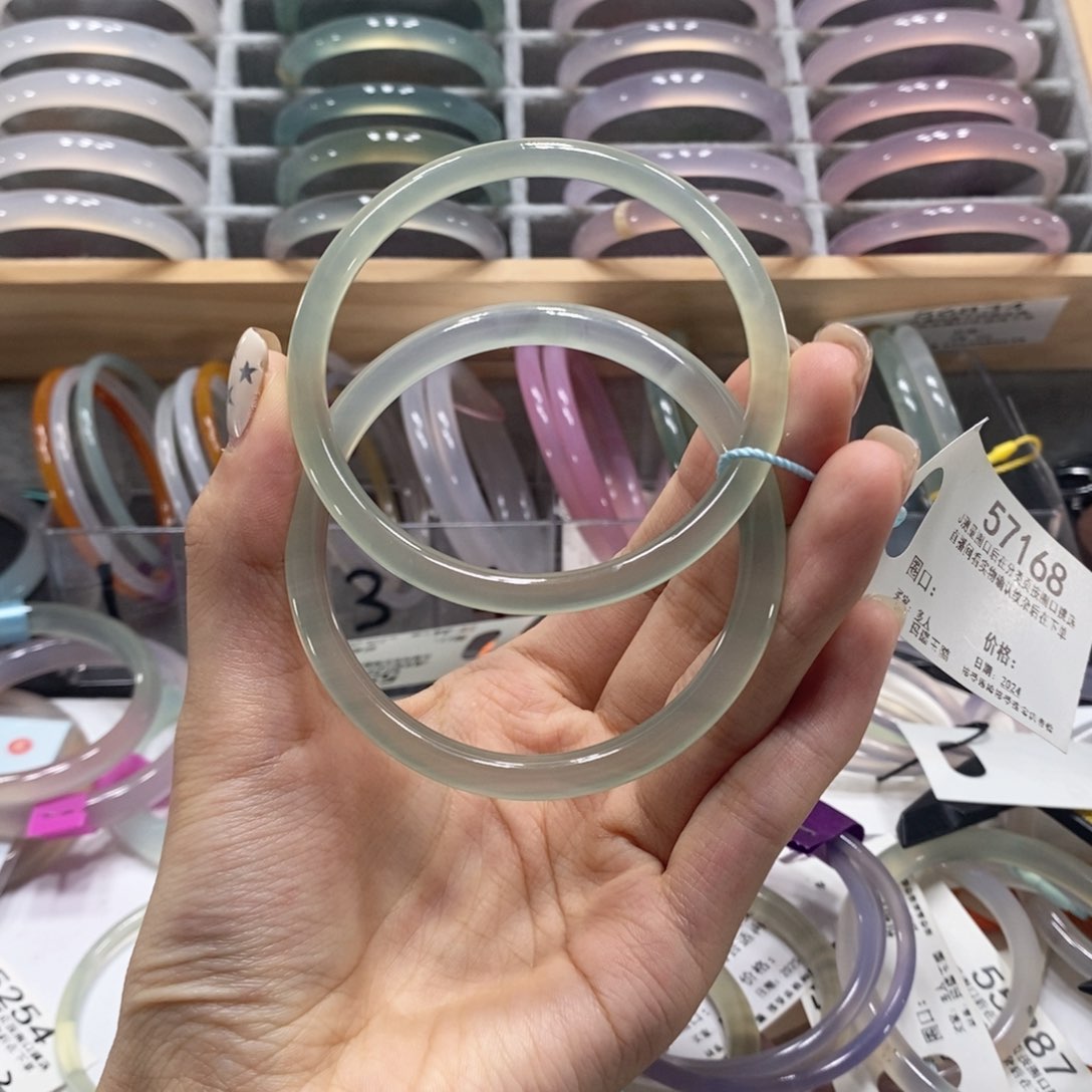 玛瑙/玉髓手镯未镶嵌57168/57