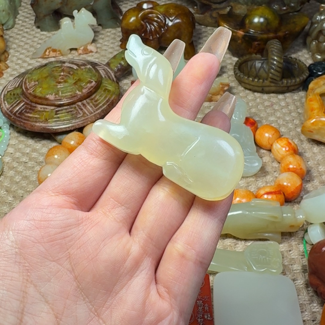 白玉菩提吊坠挂件