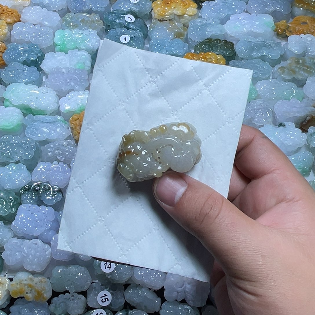 定制翡翠未镶嵌天然