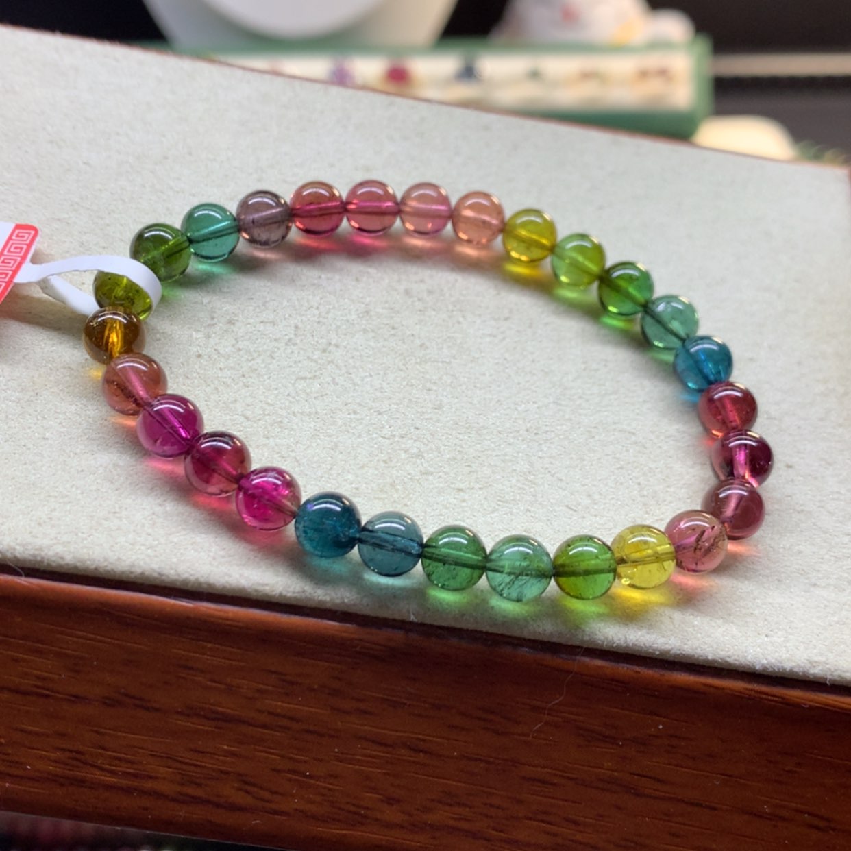 【闪购商品】碧玺手链未镶嵌艳丽彩虹